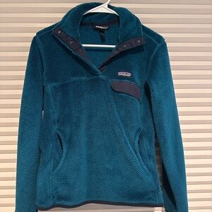 Patagonia Deep Teal Fleece Jacket